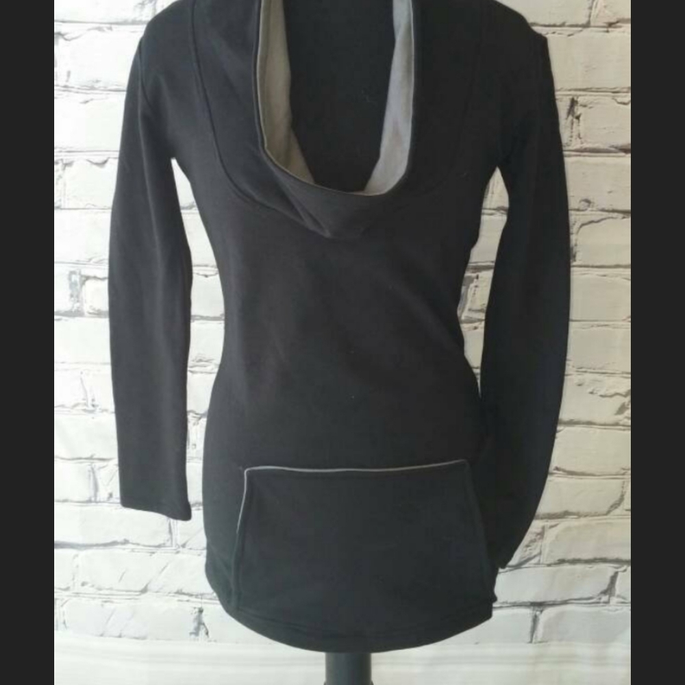 Organic Cotton Cowl Neck Sweater